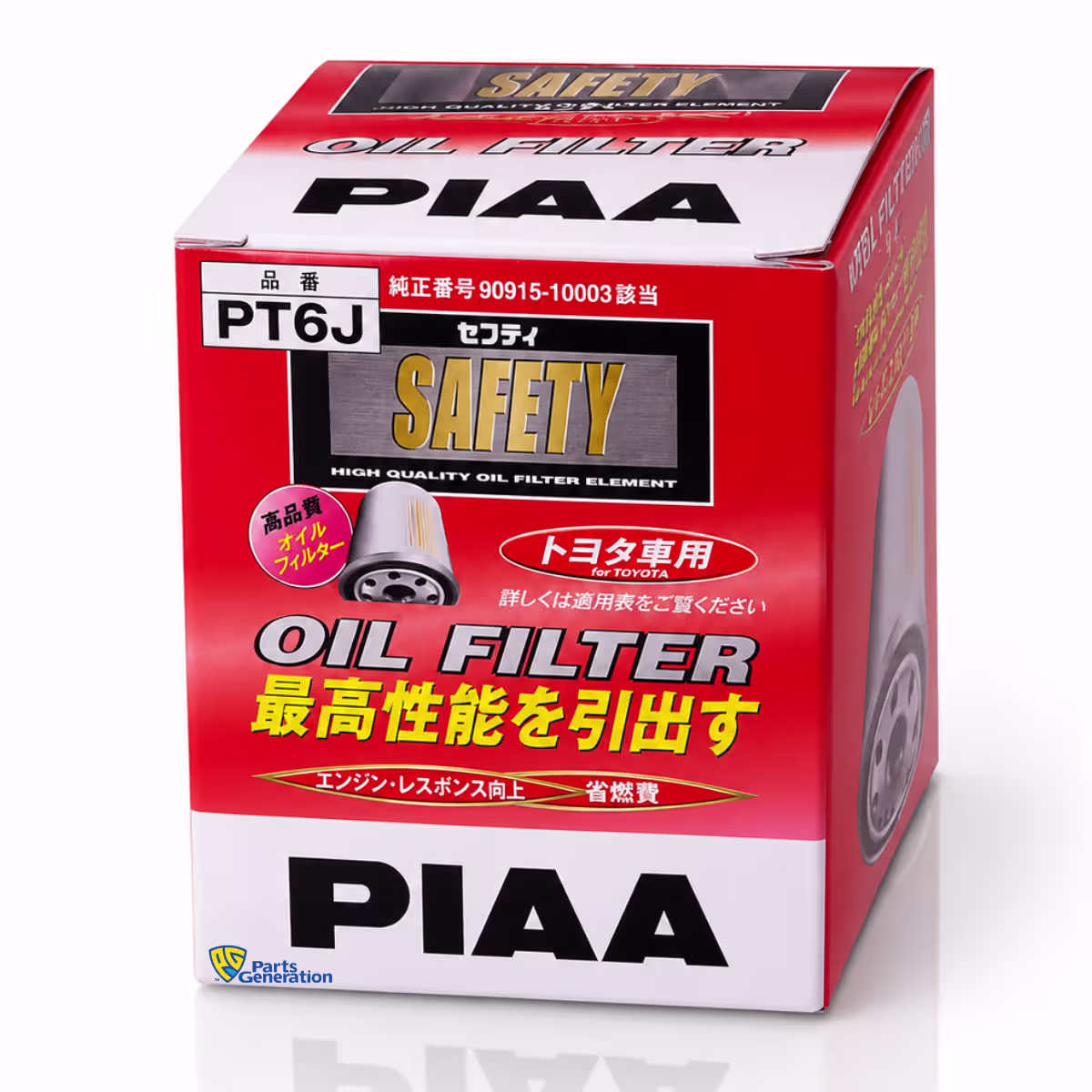 PIAA OIL FILTER PT6J FOR TOYOTA